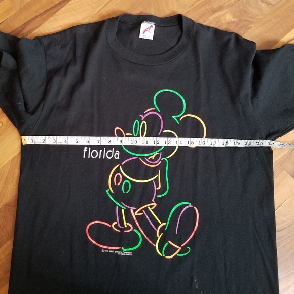 Disney Mickey Mouse XL 46 Tee Shirt Florida USA - Picture 2 of 15
